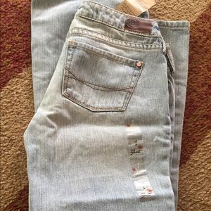 Bullhead size 1 flare jeans.